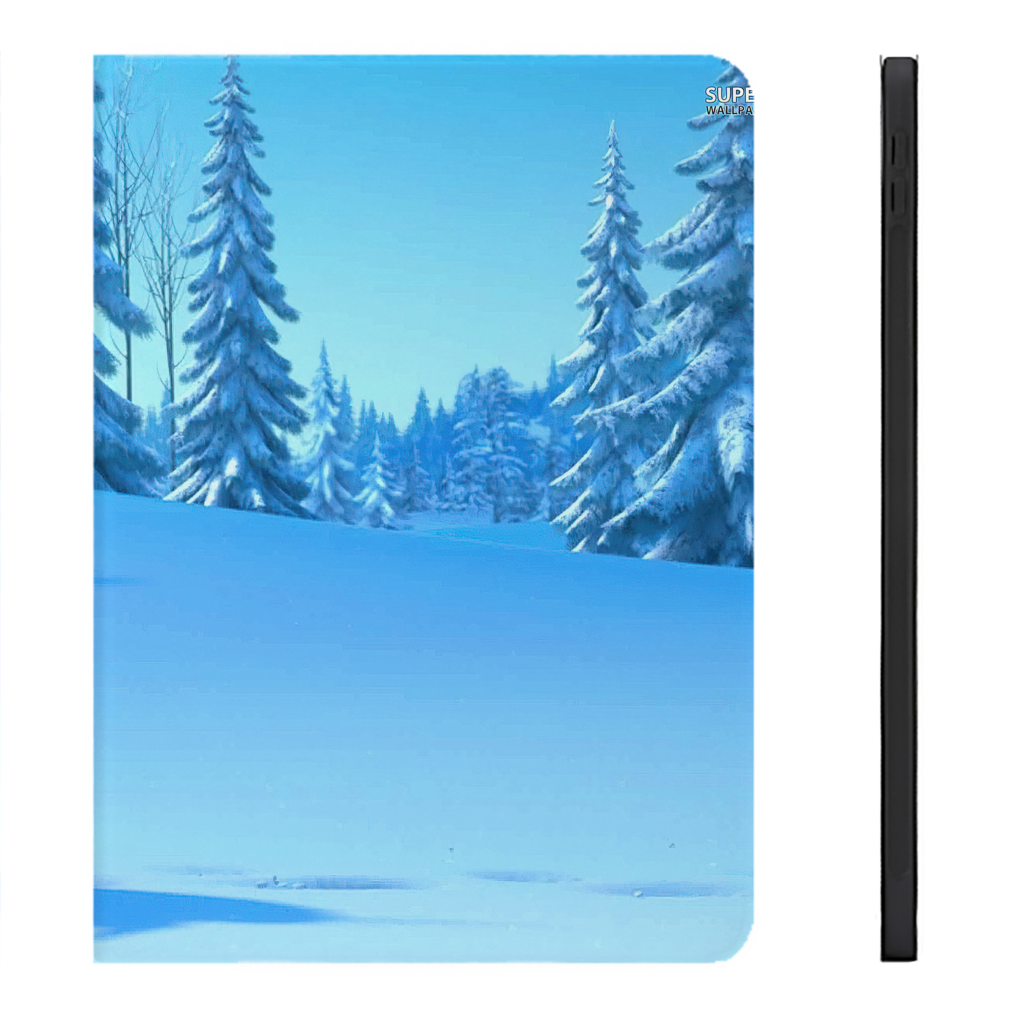 （画像用） アナと雪の女王 アンナ エルサ Frozen Anna Elsa IPadケース ペンホルダー付き ブックスタイルデザイン